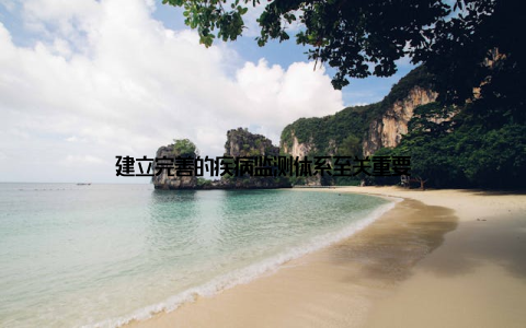 建立完善的疾病监测体系至关重要
