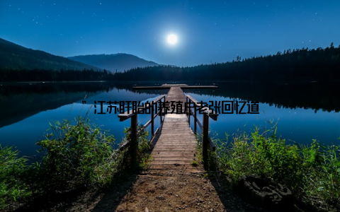 ”江苏盱眙的养殖户老张回忆道