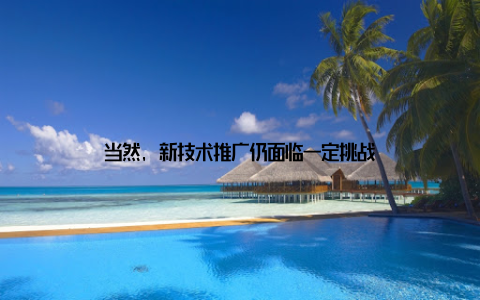 当然, 新技术推广仍面临一定挑战