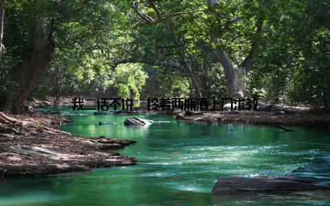 我二话不说, 拎着两瓶酒上门求教